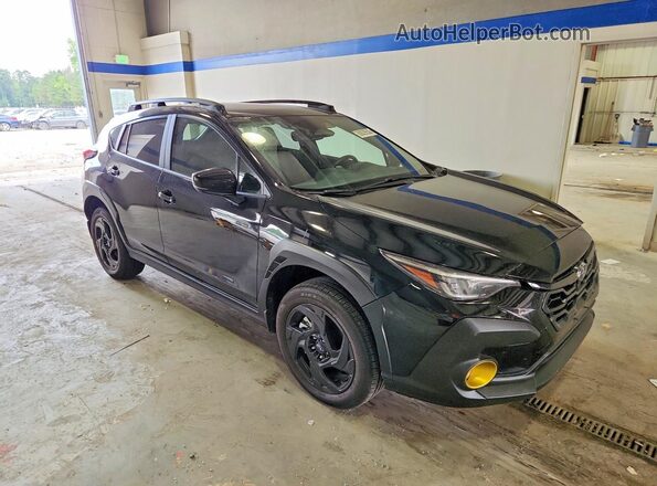 JF2GUSGD8T8205323 2026 SUBARU CROSSTREK Black Передня права чверть