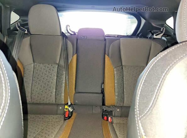 JF2GUSGD8T8205323 2026 SUBARU CROSSTREK Black Вид задніх сидінь
