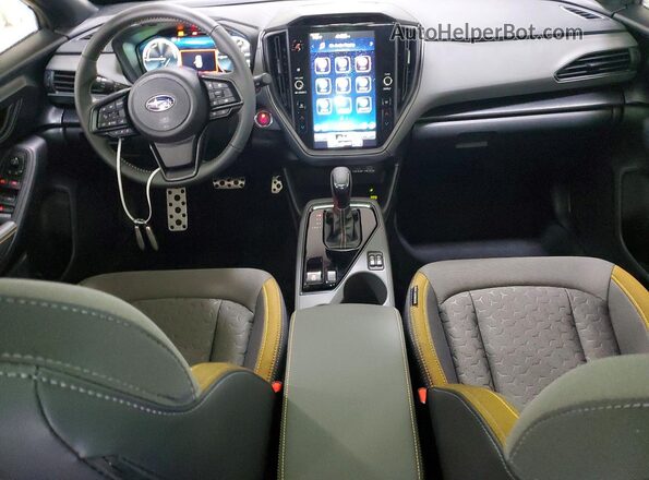 JF2GUSGD9T8257687 2026 SUBARU CROSSTREK Silver Առջևի վահանակի տեսք