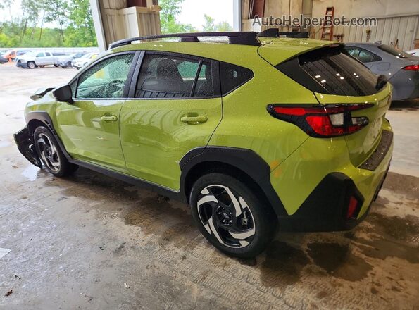 JF2GUSND6T8220907 2026 SUBARU CROSSTREK Green Trasero izquierdo
