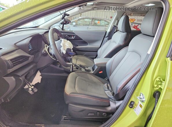 JF2GUSND6T8220907 2026 SUBARU CROSSTREK Green Vista interior delantera