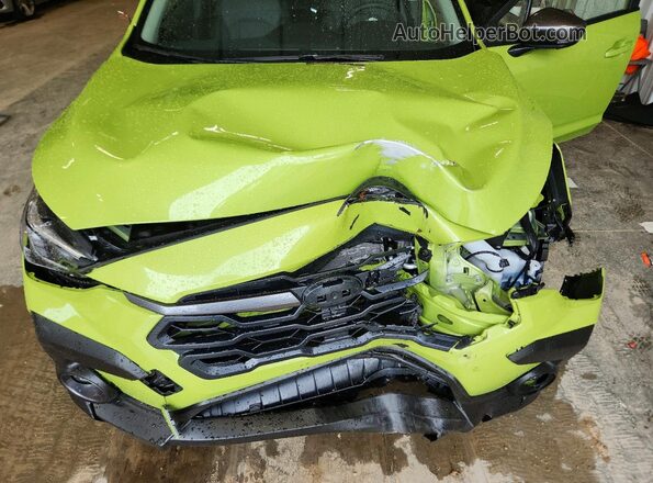 JF2GUSND6T8220907 2026 SUBARU CROSSTREK Green Vista del compartimento del motor