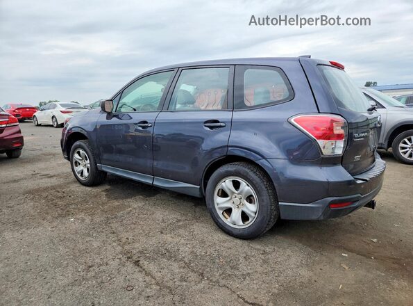JF2SJAAC9JG441074 2018 SUBARU FORESTER Gray Հետևի ձախ