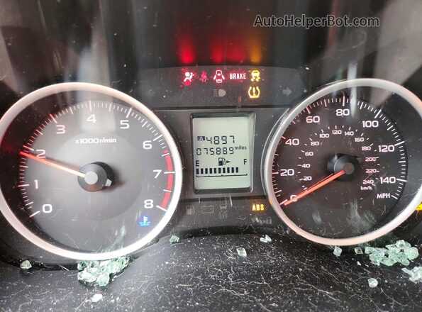 JF2SJAAC9JG441074 2018 SUBARU FORESTER Gray Սարքավորումների վահանակի տեսք