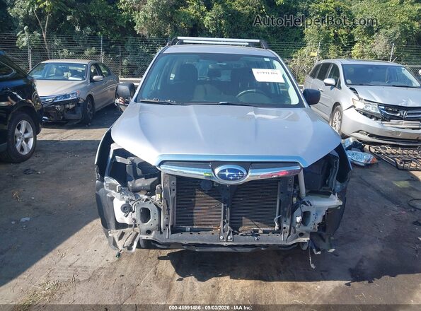 JF2SJAACXGG400879 2016 SUBARU FORESTER Silver Vista interior trasera