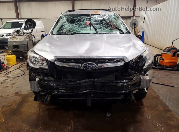 JF2SJABC1JH516844 2018 SUBARU FORESTER Silver წინა ხედი
