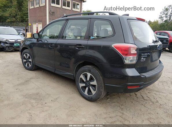 JF2SJABC2JH456492 2018 SUBARU FORESTER Navy უკანა მარცხენა