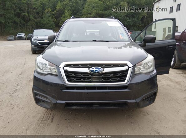 JF2SJABC2JH456492 2018 SUBARU FORESTER Navy წინა ხედი