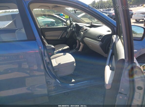 JF2SJABC4GH549457 2016 SUBARU FORESTER Blue წინა სალონის ხედი