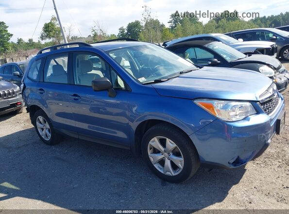 JF2SJABC4GH549457 2016 SUBARU FORESTER Blue სალონის 360-გრადუსიანი ხედი