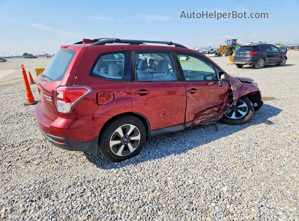 JF2SJABC4HH530232 2017 SUBARU FORESTER Red Tył prawy