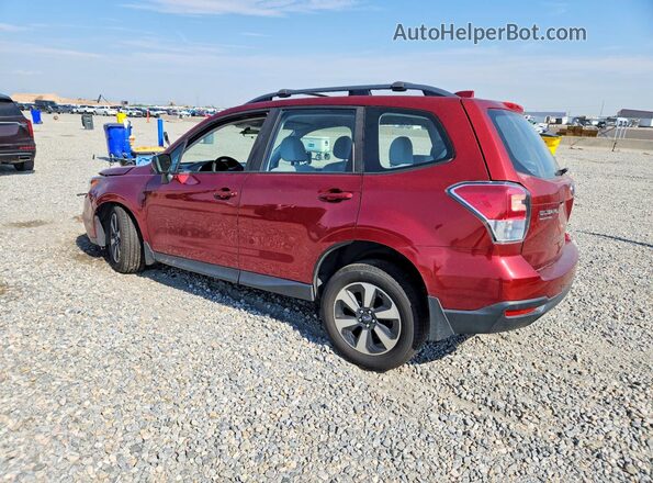 JF2SJABC4HH530232 2017 SUBARU FORESTER Red Tył lewy