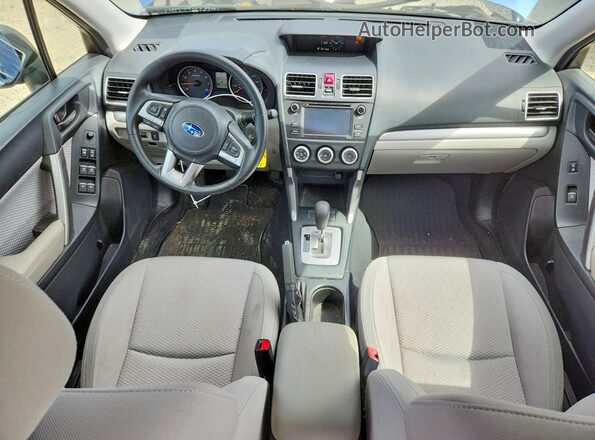 JF2SJABC5HH575177 2017 SUBARU FORESTER Blue წინა პანელის ხედი