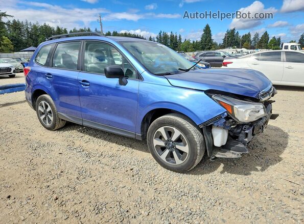 JF2SJABC5HH575177 2017 SUBARU FORESTER Blue წინა მარჯვენა