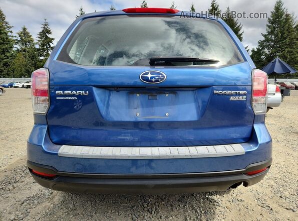 JF2SJABC5HH575177 2017 SUBARU FORESTER Blue უკანა ხედი