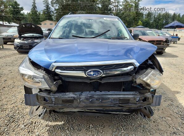 JF2SJABC5HH575177 2017 SUBARU FORESTER Blue წინა ხედი