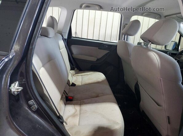JF2SJABC8GH504196 2016 SUBARU FORESTER Blue უკანა სალონის ხედი