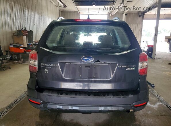 JF2SJABC8GH504196 2016 SUBARU FORESTER Blue უკანა ხედი