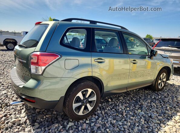 JF2SJABC9JH402686 2018 SUBARU FORESTER Green უკანა მარჯვენა