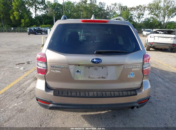 JF2SJADC0GH431175 2016 SUBARU FORESTER Gold 