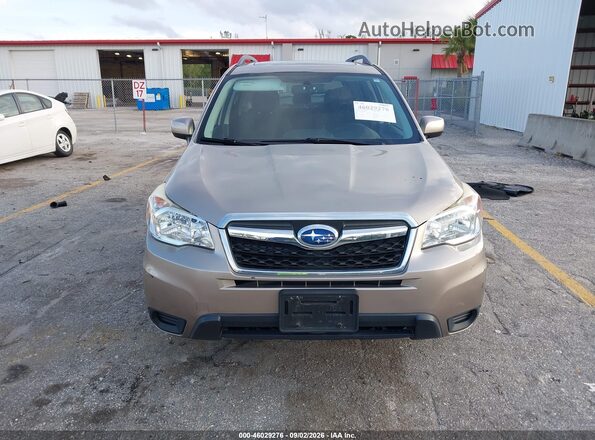 JF2SJADC0GH431175 2016 SUBARU FORESTER Gold Вид щитка приладів