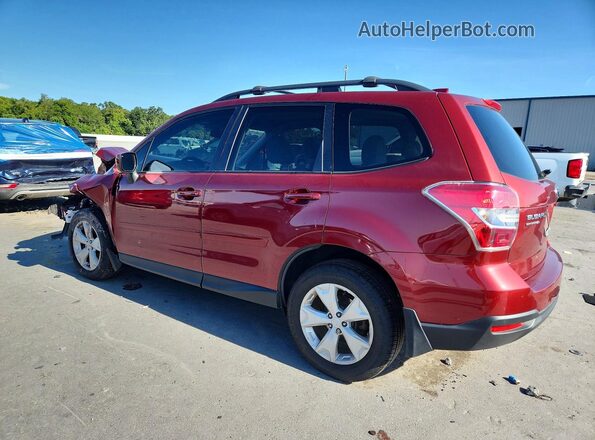 JF2SJADC1GH428883 2016 SUBARU FORESTER Burgundy Tył lewy
