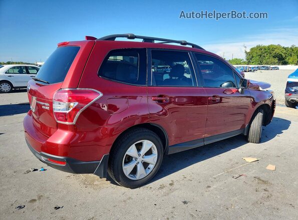 JF2SJADC1GH428883 2016 SUBARU FORESTER Burgundy Tył prawy