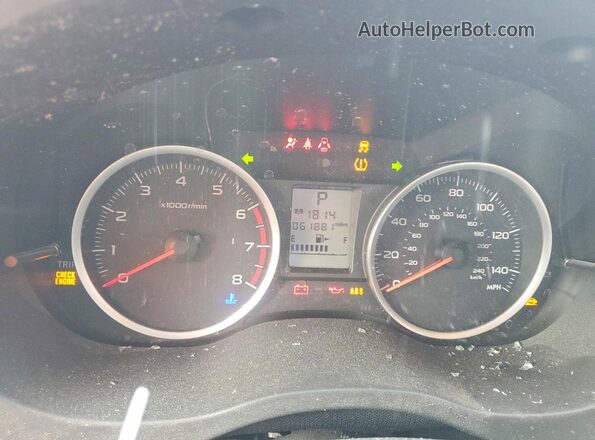 JF2SJADC2GH466168 2016 SUBARU FORESTER Угольный Вид щитка приборов