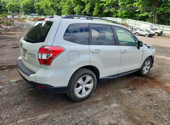 JF2SJADC3GH496232 2016 SUBARU FORESTER Белый Задняя правая четверть