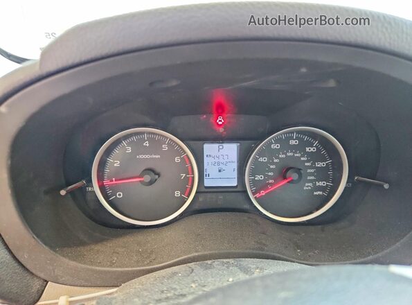 JF2SJADC3GH496232 2016 SUBARU FORESTER Белый Вид щитка приборов