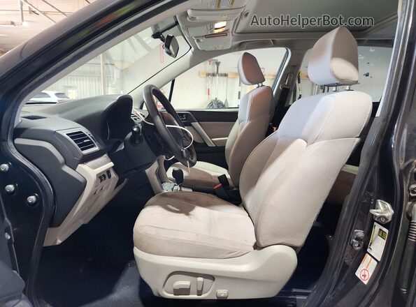 JF2SJADC4GH514141 2016 SUBARU FORESTER Gray Սալոնի դիմացի տեսք