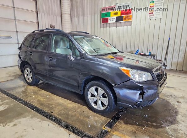 JF2SJADC4GH514141 2016 SUBARU FORESTER Gray Առջևի աջ