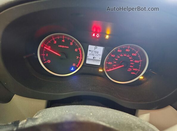 JF2SJADC4GH514141 2016 SUBARU FORESTER Gray Սարքավորումների վահանակի տեսք