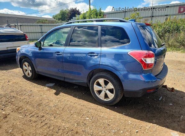 JF2SJADC4GH528010 2016 SUBARU FORESTER Blue Rear left