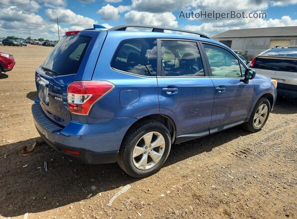 JF2SJADC4GH528010 2016 SUBARU FORESTER Blue Rear right