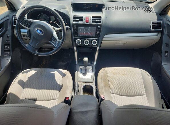 JF2SJADC4GH528010 2016 SUBARU FORESTER Blue Dashboard view