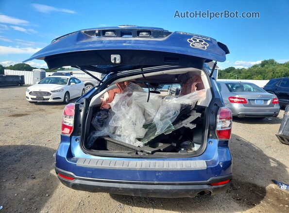 JF2SJADC8GH562967 2016 SUBARU FORESTER Синий Вид сзади