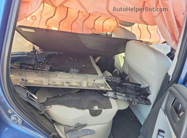 JF2SJADC8GH562967 2016 SUBARU FORESTER Синий Вид задней части салона