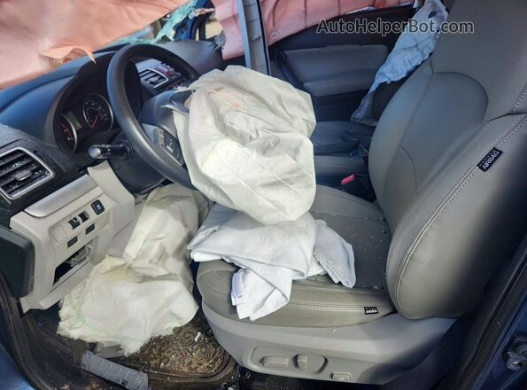 JF2SJADC8GH562967 2016 SUBARU FORESTER Синий Вид салона спереди
