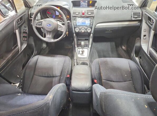 JF2SJADC9GH440439 2016 SUBARU FORESTER Silver წინა პანელის ხედი