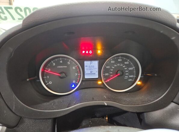JF2SJADC9GH440439 2016 SUBARU FORESTER Silver ხელსაწყოთა პანელის ხედი
