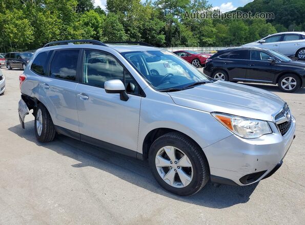 JF2SJADC9GH479824 2016 SUBARU FORESTER Silver Delantero derecho