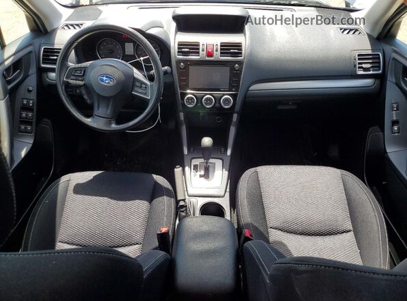 JF2SJADC9GH479824 2016 SUBARU FORESTER Silver Vista del salpicadero