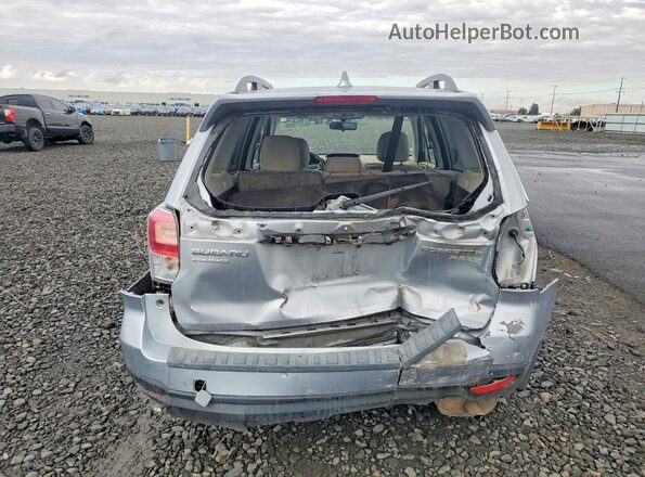 JF2SJAEC0HH509597 2017 SUBARU FORESTER Silver Вид ззаду