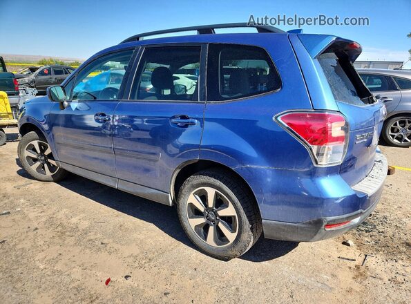 JF2SJAEC1JG448174 2018 SUBARU FORESTER Blue უკანა მარცხენა