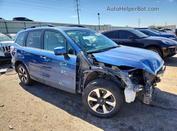 JF2SJAEC1JG448174 2018 SUBARU FORESTER Blue წინა მარჯვენა
