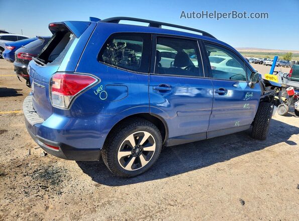 JF2SJAEC1JG448174 2018 SUBARU FORESTER Blue უკანა მარჯვენა