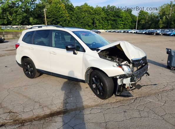 JF2SJAEC2JH489021 2018 SUBARU FORESTER White Առջևի աջ