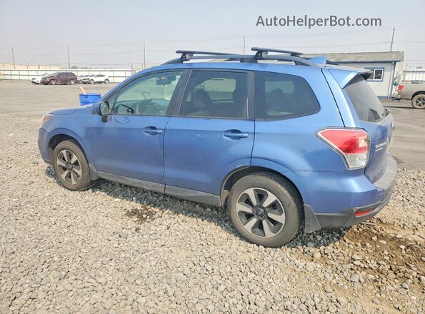 JF2SJAEC4HH458640 2017 SUBARU FORESTER Blue Tył lewy
