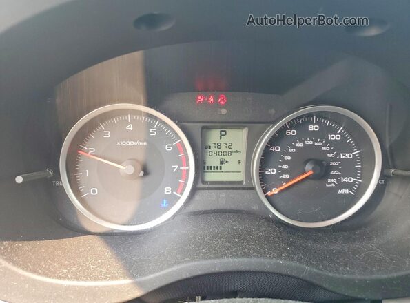 JF2SJAEC4HH458640 2017 SUBARU FORESTER Blue Widok zestawu wskaźników